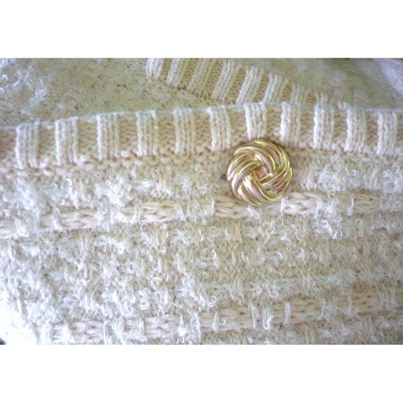 NWT Tahari Textured XS Sweater Button Up Office Jacket Academia Preppy Old Money - Picture 3 of 13